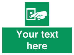 Custom Light Switch Sign